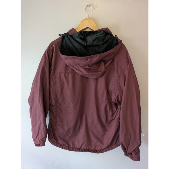 VTG EMS Eastern Mountain Sports women's Fleece Lined Hooded Field Jacket Size XL - Picture 3 of 5